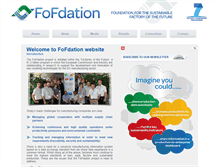 Tablet Screenshot of fofdation-project.eu